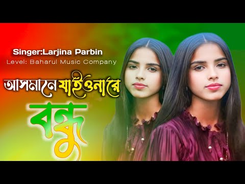 আসমানে যাইওনারে বন্ধু  | Asmane Jaiona Re Bondhu  | Larjina Parbin Hasan | Bangla Song 2024 |vairal