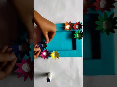 Beautiful Photo Frame Making Idea| #viral #shorts #photoframe |