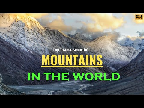 7 Most Beautiful Mountains In The World | दुनिया के सबसे खूबसूरत पर्वत #mountains