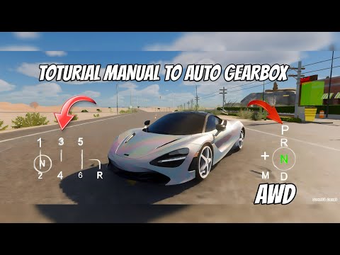 "Car Parking Multiplayer 2: How to Switch from Manual to Auto Gearbox | Easy Tutorial!"#carparking#