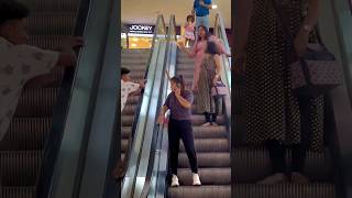 Chick Touching Prank 😜 in Escalator #shorts #shortsfeed #funnyprank #prankinindia #prank #viral