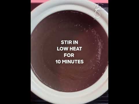 Low Budget Chocolate Mousse Recipe | Easy Chocolate Dessert! Super easy cocoa mousse #shorts #short