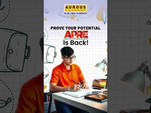 APRE is Back! Prove Your Potential & Win Up to 100% Scholarship | Aurous Academy, Bhopal