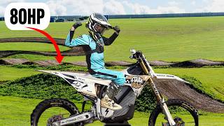 10 Year Old Rides The Fastest Electric Dirt Bike