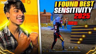 2025 Best Sensitivity For headshot 🧠🔫 In Free Fire | 2gb, 4gb, 6gb, 8gb Ram Settings | Free Fire