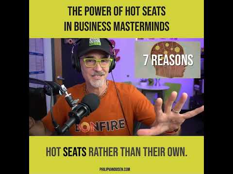 Attention Graphic Designers - The Power of Hot Seats in Mastermind Groups