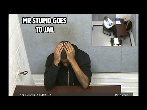 Suspect plays dumb INSTANTLY REGRETS IT