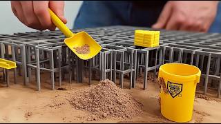 Man Builds 5-Floor Building With Mini Bricks | Small-Scale DIY @OUROBOROS-ARQ192