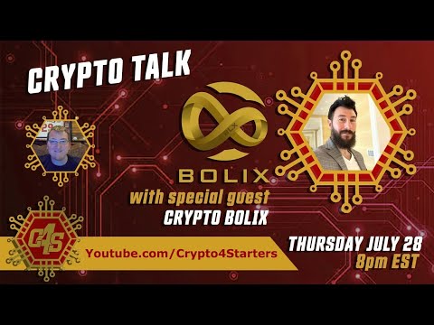 CRYPTO TALK AND AMA WITH BOLIX TOKEN