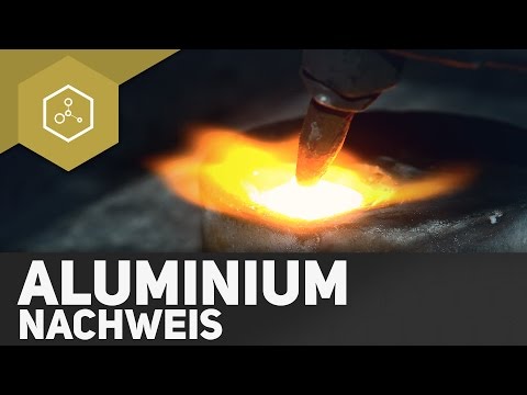 Nachweis von Aluminium