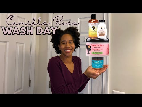 Full Wash Day with Camille Rose Products | Type 4 Low Porosity High Density Hair | Gabrielle Ishell