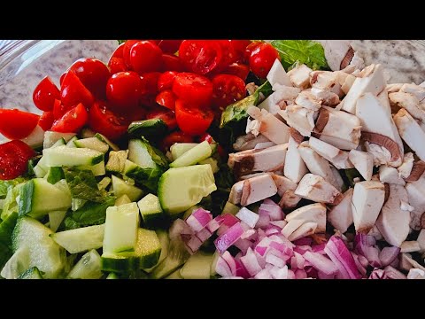 Summertime Salad!🥗 #saladrecipe