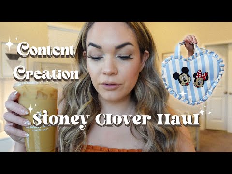 Content Creator Vlog & Stoney Clover Lane HAUL!