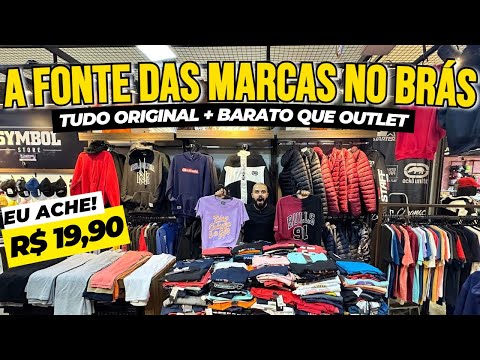 BRÁS | VOLTEI NA MAIOR LOJA De ROUPAS MASCULINAS ORIGINAIS, FONTE DA MODA MASCULINA NO BRÁS ATACADO