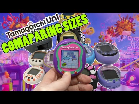 Tamagotchi Uni Size Comparison