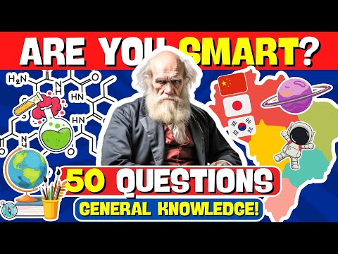 50 General Knowledge Questions 🧠🤯 | Random Quizzes