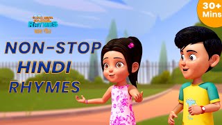 30 Min Non-Stop हिंदी बालगीत | TMKOC Hindi Rhymes | #kidsvideo #trending