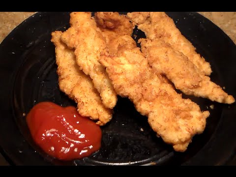 How To Make Crispy Chicken Fingers: Homemade Chicken Tenders Recipe