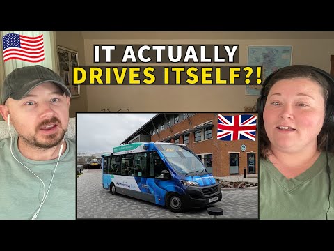 Americans React to the UK's First Autonomous Bus Service