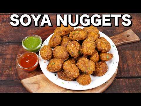 Vegan Delight - How to Make Mouthwatering Veg Soya Nuggets | Fast, Easy, and Healthy