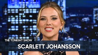 Scarlett Johansson Talks Not Wanting to go to Space, Reading Lines with Colin Jost (Extended)