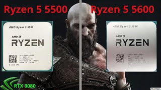 Ryzen 5 5500 vs Ryzen 5 5600