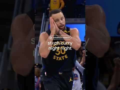 @stephcurry put other celebrations to  🛏️. Night Night is a Breakout Search of 2024 🥱 #YearInSearch