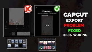 Capcut Export No Internet Connection Problem Solved | Capcut No Internet Connection Problem Solved