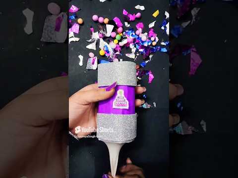 Create Your Own CRAZY Party Poppers at Home!🥳#diy