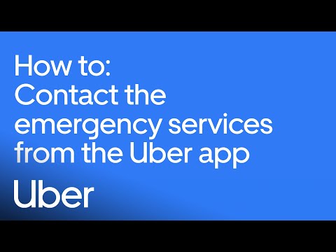 How to use the rider in-app emergency button (English GB) | Uber