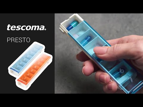 Pill organiser PRESTO