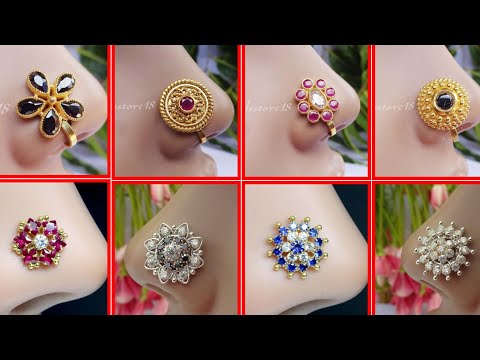 Indian Nose Stud 20g Nose Piercing Tinny Nose Stud 14g Nose Stud Tribal Nose Piercing Diamond Nose