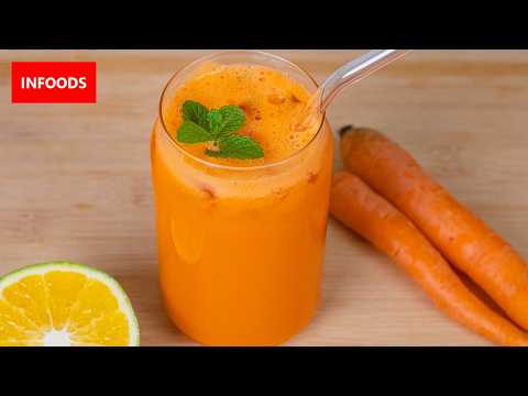 Immune Boosting Juice | Carrots Oranges and Ginger Juice | Infoods