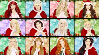 Princess The 12 days of Christmas | Princess Playhouse Nursery Rhymes and Songs