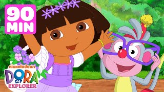 Dora the Explorer's Best Outfits & Accessories! 💎 90 Minutes | Dora & Friends