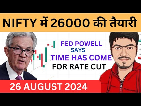 Nifty Prediction and Bank Nifty Analysis for Monday | 26 August 2024 | Bank Nifty Tomorrow