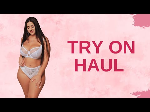 ✨ 4K Completely See Through *WHITE* Lingerie Try-On Haul | Ethereal & Elegant Styles! ✨