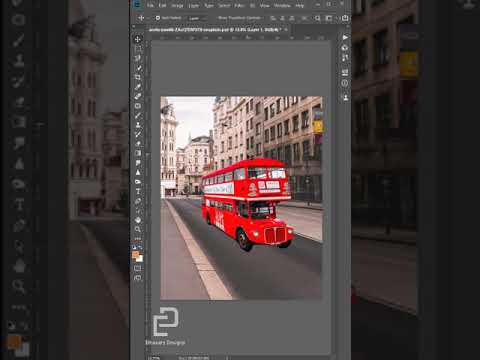 Photoshop Tutorial | perspective warp tool