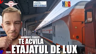 Bucuresti - Ploiesti | Calatorie si prezentare cu trenul etajat de lux folosit in stil romanesc