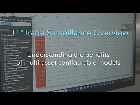 TT® Trade Surveillance Overview: Understanding the benefits of multi-asset configurable models