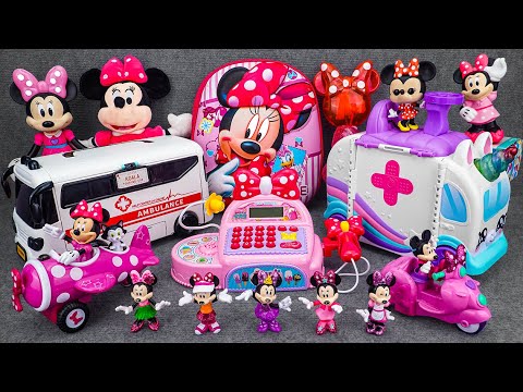 Satisfying with Unboxing Disney Minnie Mouse Ambulance Doctor Playset | Review Toys ASMR