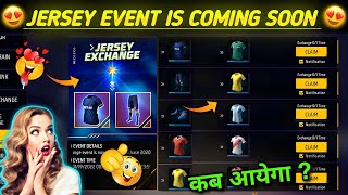 JERSEY ROYALE RETURN CONFIRM 😍 | JERSEY ROYALE KAB AAYEGA | JERSEY EVENT RETURN FREE FIRE 2022 .