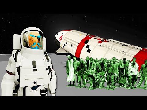 Zombie Survival in SPACE?! (Stormworks)