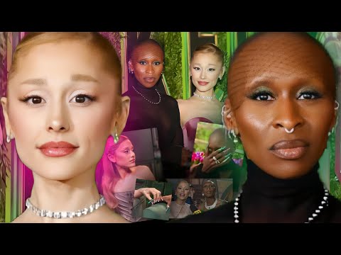 ARIANA GRANDE and CYNTHIA ERIVO's Most CRINGE Moments From The WICKED Tour (This is AWKWARD)