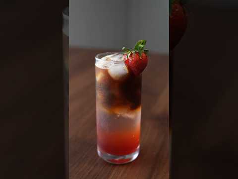 Strawberry Espresso Tonic