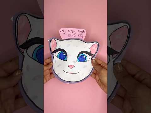 My talking angela blind bag! #blindbag #blindbagopening #papersquishy #papercraft #asmrunboxing