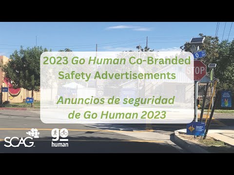 2023 SCAG Go Human Co-Branded Safety Materials