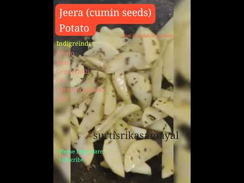 Jeera Aloo/Jeera Aloo Recipe/Aloo Jeera/How to make jeera aloo/Jeera Alu/Jeera Alu recipe/Aloo fry