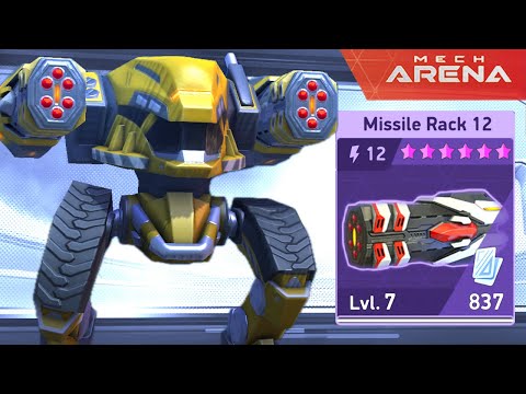 This Zephyr + Missile Rack Setup Wreaks Havoc on the Battlefield! 🚀🔥 Mech Arena