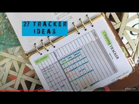 27 -TRACKER IDEAS in 15 MINUTES   |  R E B E C C A  B A R T O N